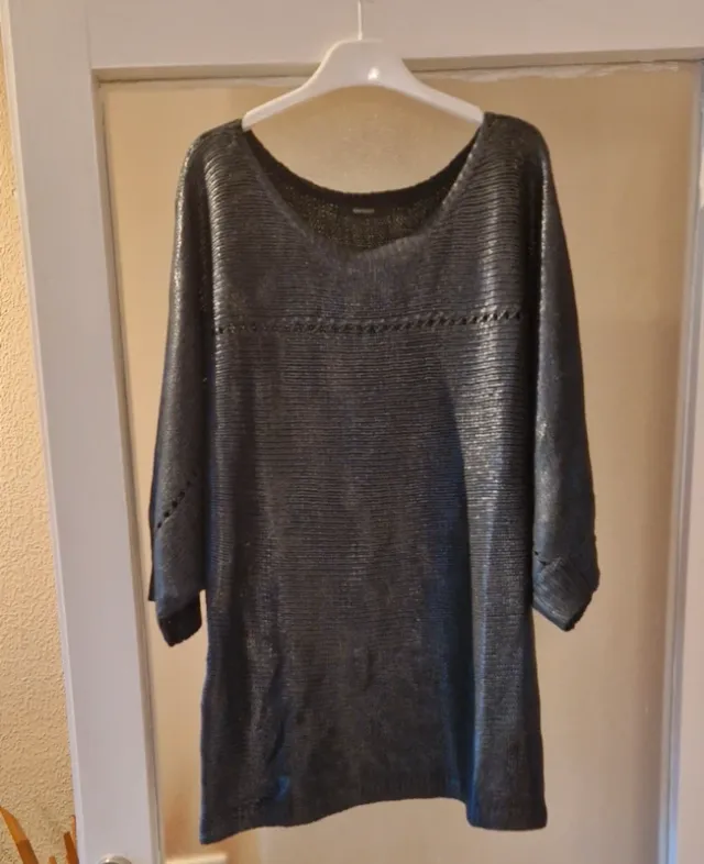 Jersey gris brillante Navyboot – Talla XL