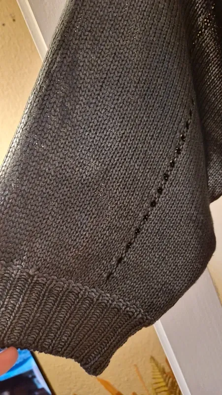 Jersey gris brillante Navyboot – Talla XL