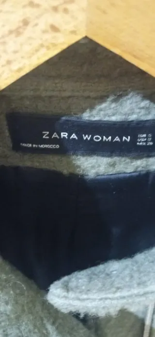 Cazadora verde mujer