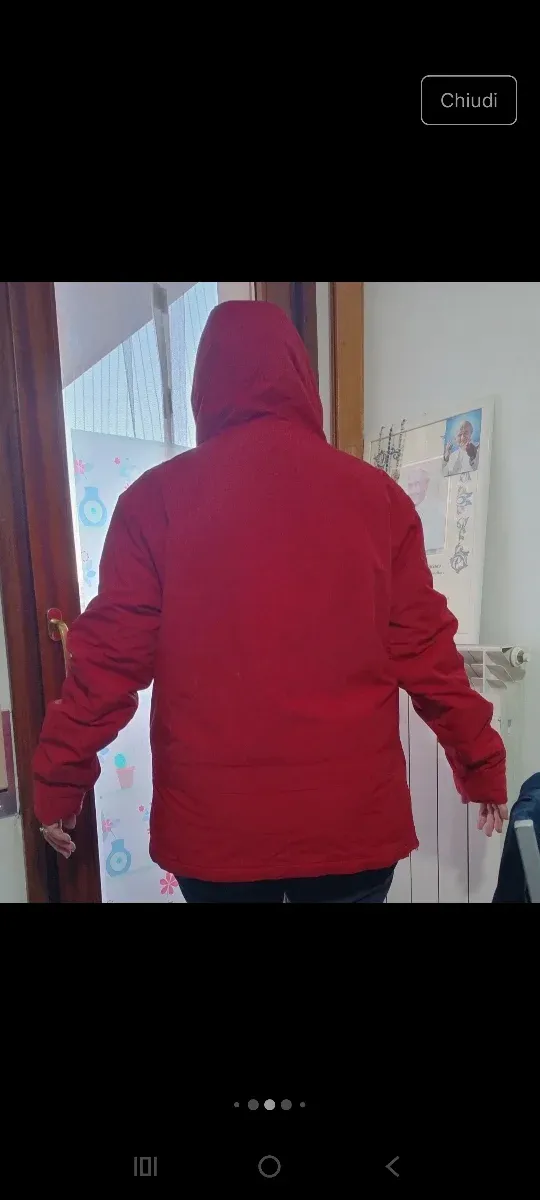 Giaccone sportivo uomo LEVEL 662 rosso XL