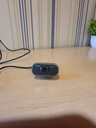 Webcam Trust HD 720p Negra