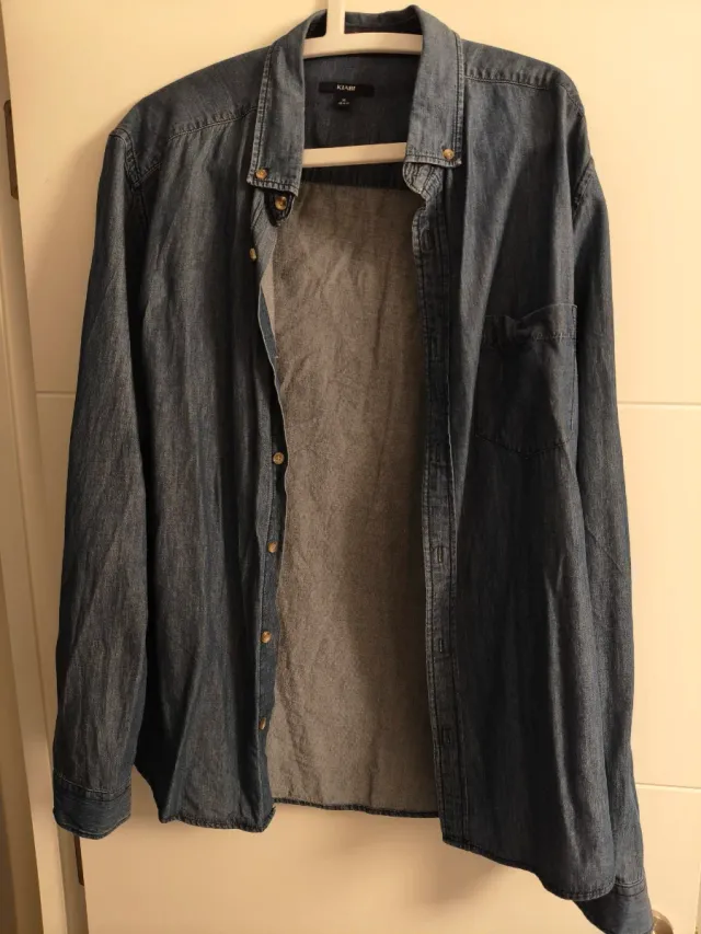 Camisa Vaquera Hombre Talla XL