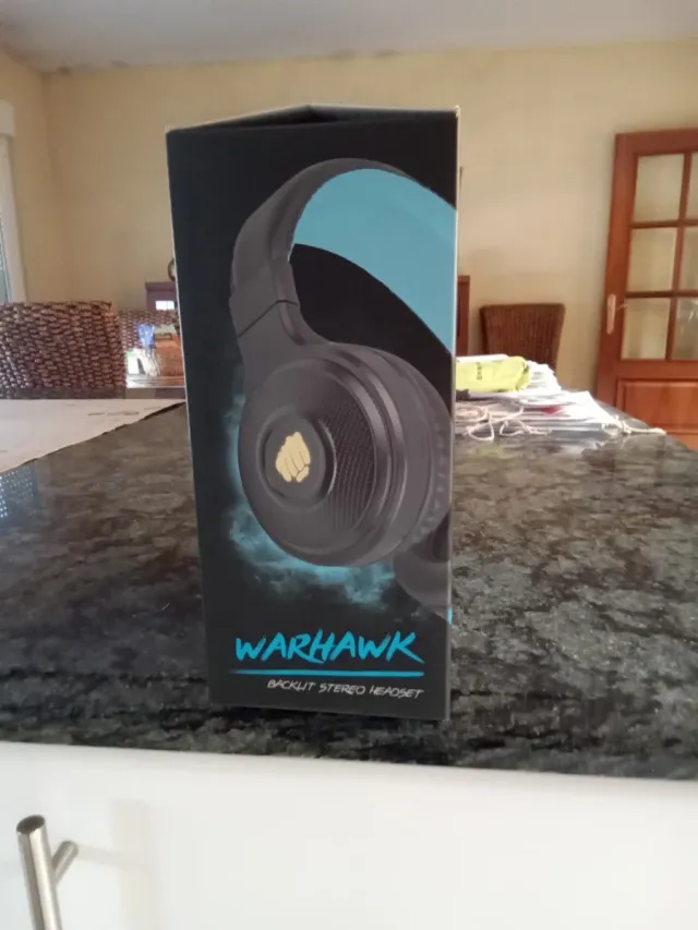 Auriculares Fury Warhawk Negro/Azul