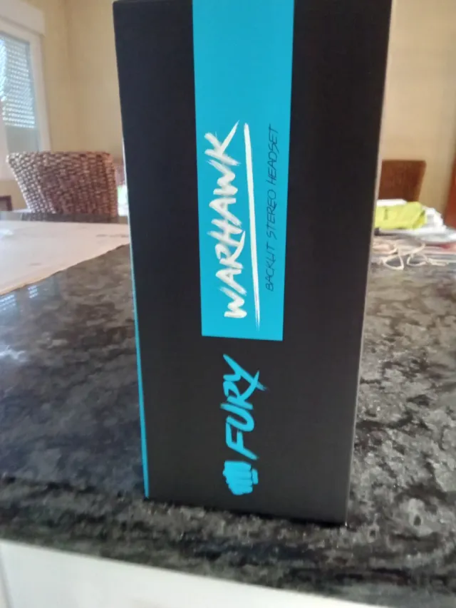 Auriculares Fury Warhawk Negro/Azul