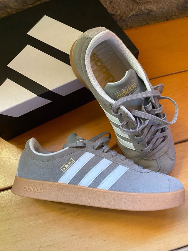 Adidas VL Court 2.0 Beige/Blanco