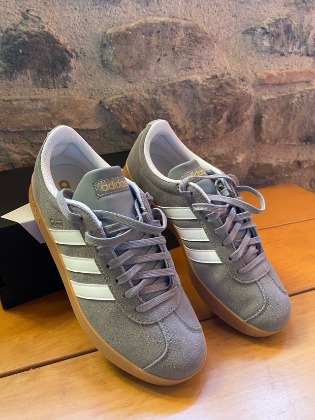 Adidas VL Court 2.0 Beige/Blanco