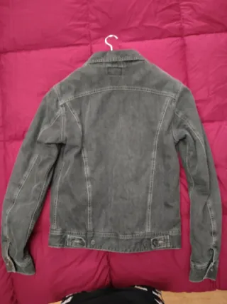 Chaqueta Vaquera Negra Lee Talla M Vintage