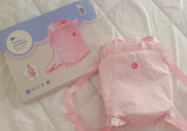 Mochila Portabebé Juguete. Nuevo.