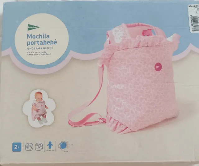 Mochila Portabebé Juguete. Nuevo.