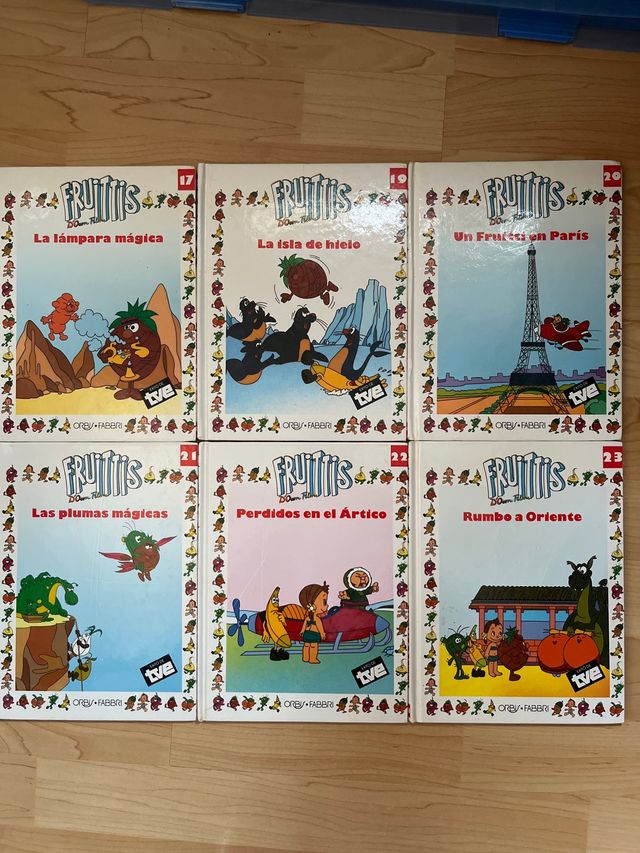 Pack 6 libros Fruittis 
