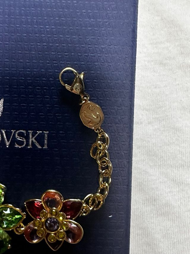 Pulsera Swarovski Flores Multicolor