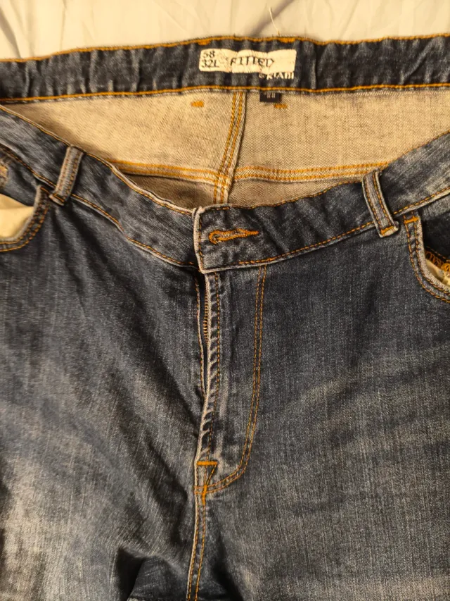 Pantalón Vaquero Hombre Azul