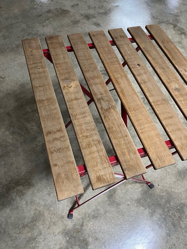 Mesa plegable Ikea jardín 55x54 cm