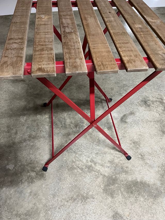 Mesa plegable Ikea jardín 55x54 cm