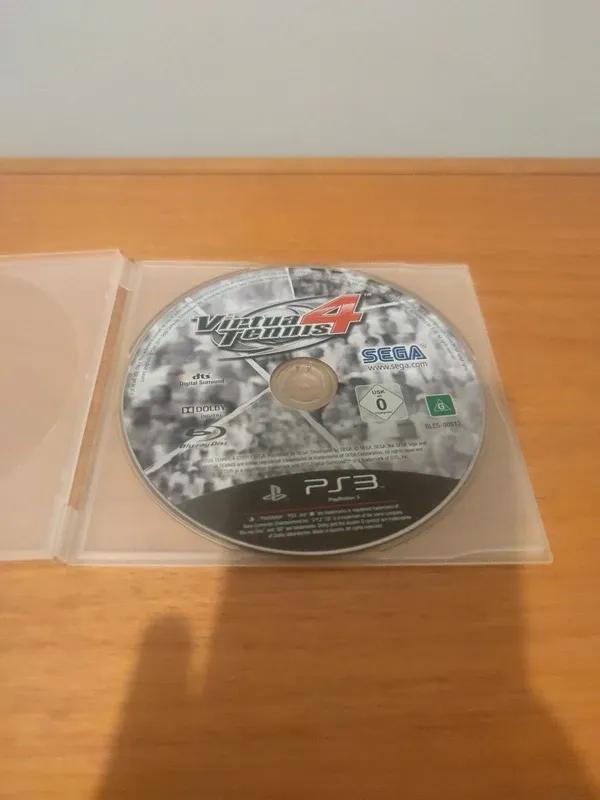 Virtua Tennis 4 - Solo Disco – Play Station 3