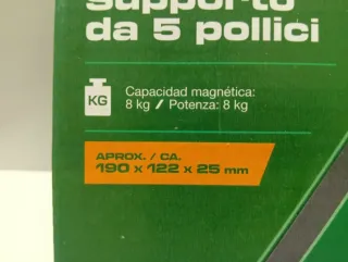 Lote 4 Soportes Magnéticos PARKSIDE