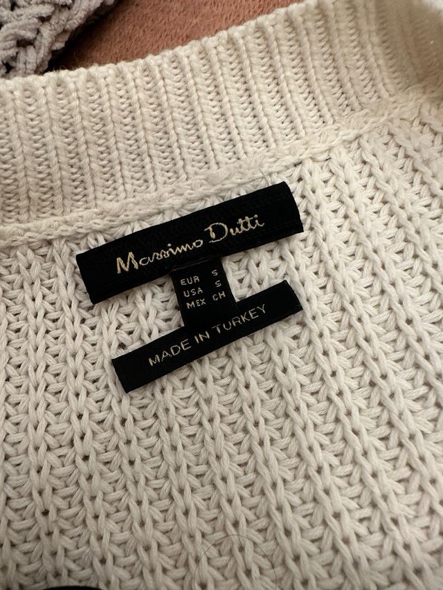 Jersey blanco rayas negras algodón