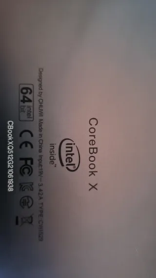 Portátil Chuwi Táctil