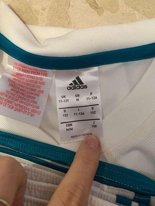 Equipación Real Madrid Temporada 17/18