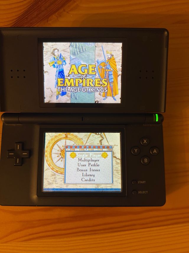 Age of Empires II: The Age of Kings DS sin manual