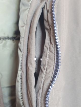 Chubasquero acolchado Pull&Bear capucha verde