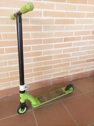 Patinete freestyle verde
