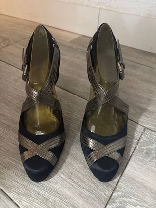 Zapatos Nine West Talla 7M Negros