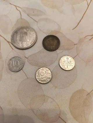 Lote de monedas antiguas o individuales