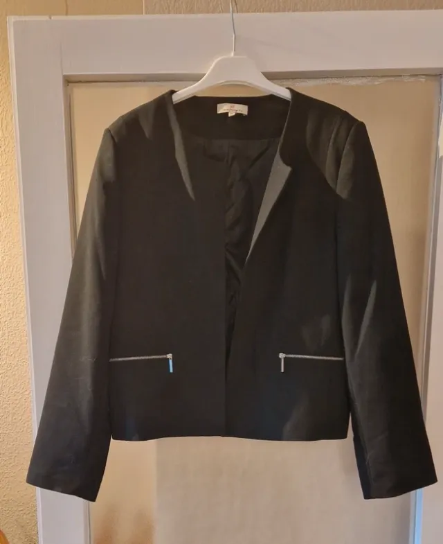 Blazer negro elegante Jacqueline Riu – Talla 44