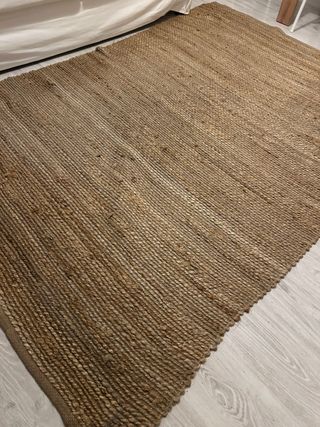 Tappeto in juta fatto a mano beige/marrone