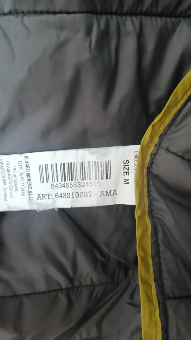 Chaleco Álvaro Moreno verde oliva