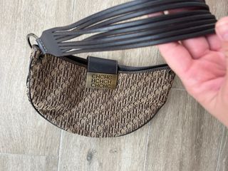 Bolso Carolina Herrera Beige y Marrón