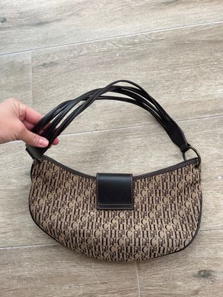 Bolso Carolina Herrera Beige y Marrón