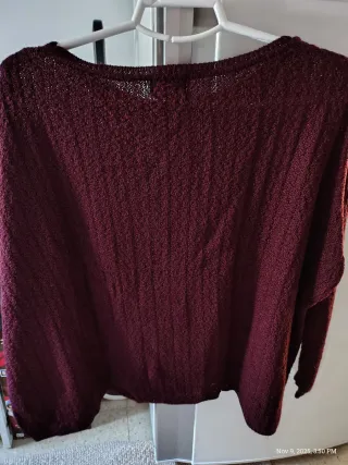 Jersey Brownie Rojo Talla XS