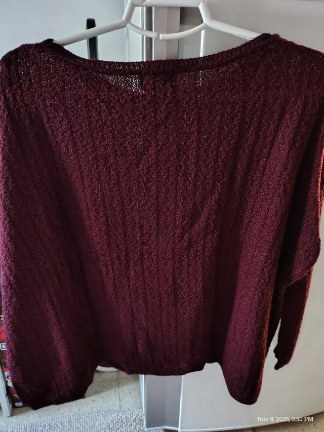 Jersey Brownie Rojo Talla XS