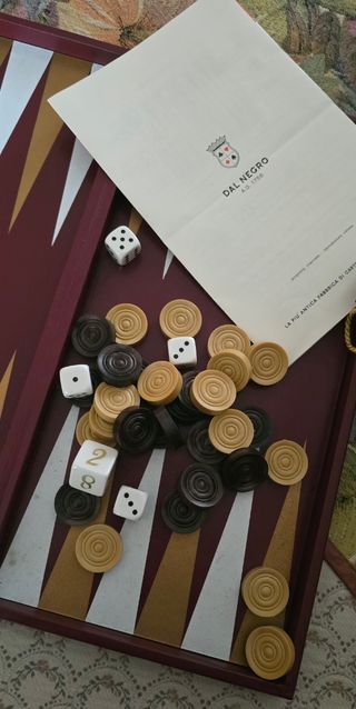 Backgammon Dal Negro vintage