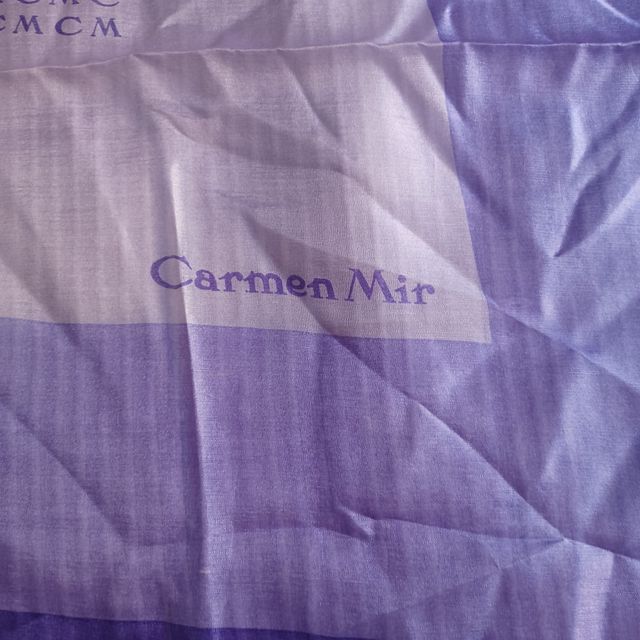 Pañuelo Carmen Mir Lila Cuadros