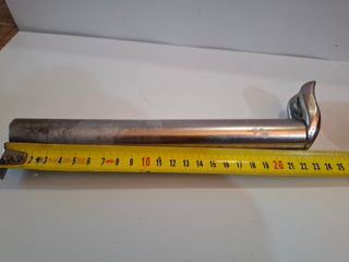 Tija sillín bicicleta aluminio 26.7mm