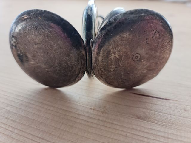 Reloj de bolsillo plata 800 Tavannes Watch Co