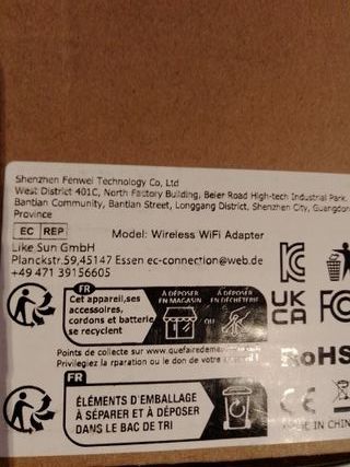 Tarjeta WiFi PCIe 1200Mbps AC Bluetooth