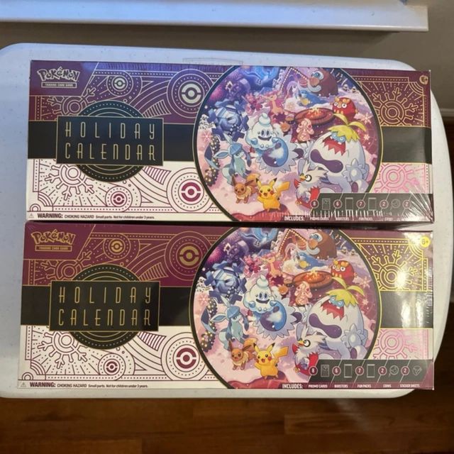Calendario Adviento Pokemon TCG