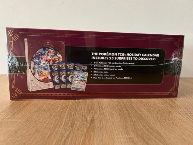 Calendario Adviento Pokemon TCG