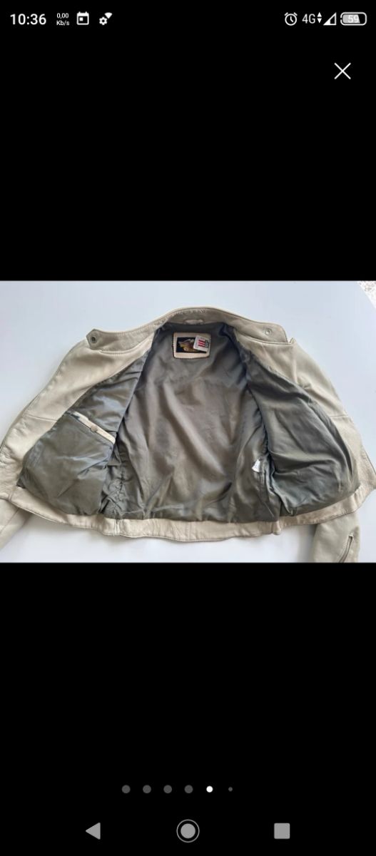 Chaqueta cuero mujer Harley