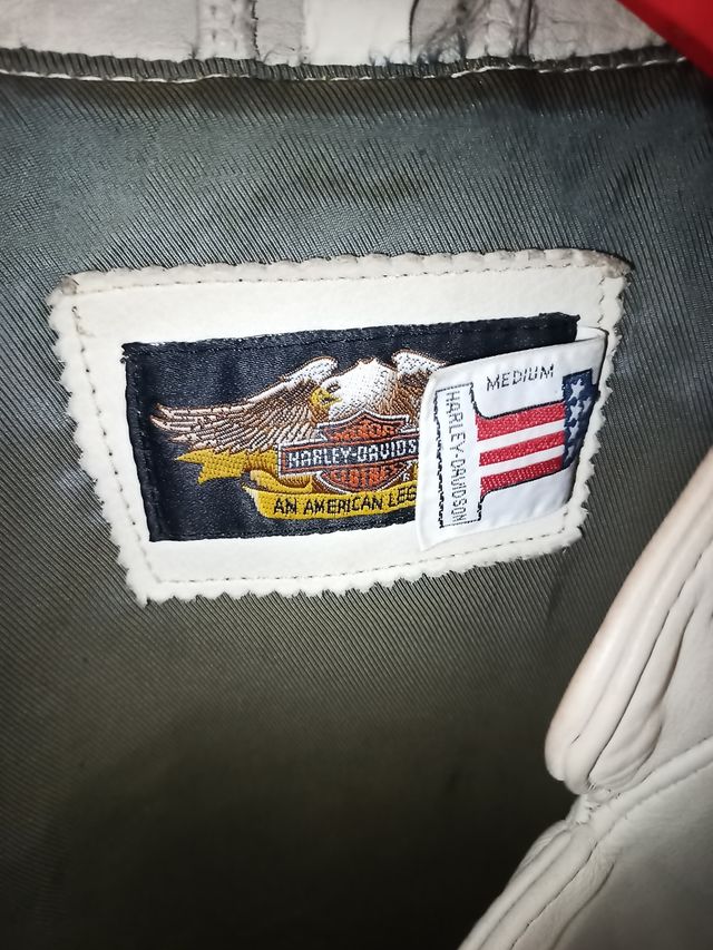 Chaqueta cuero mujer Harley