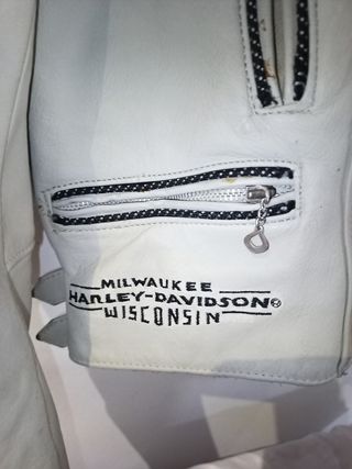 Chaqueta cuero mujer Harley