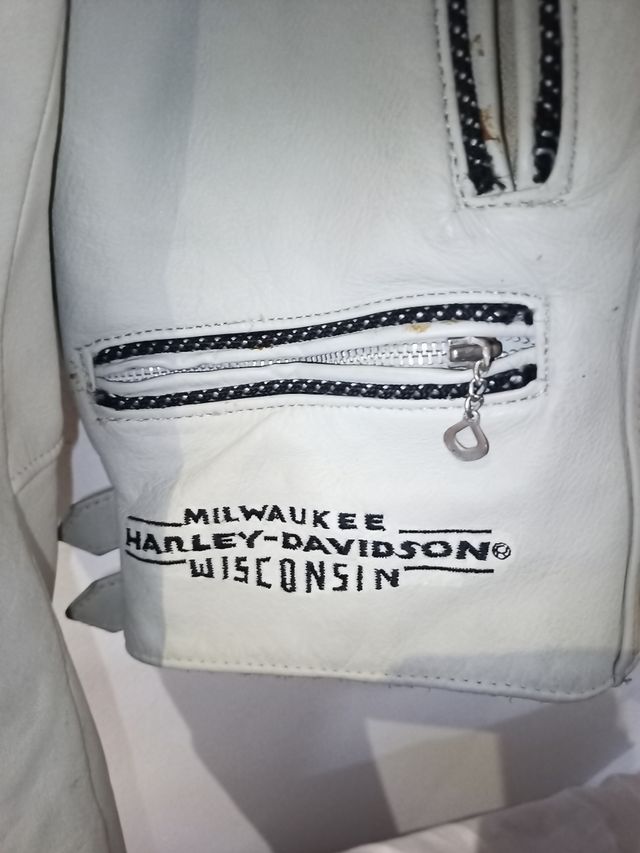 Chaqueta cuero mujer Harley