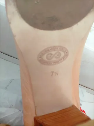 Zapatos Clarks Talla 41 Beige Peep Toe