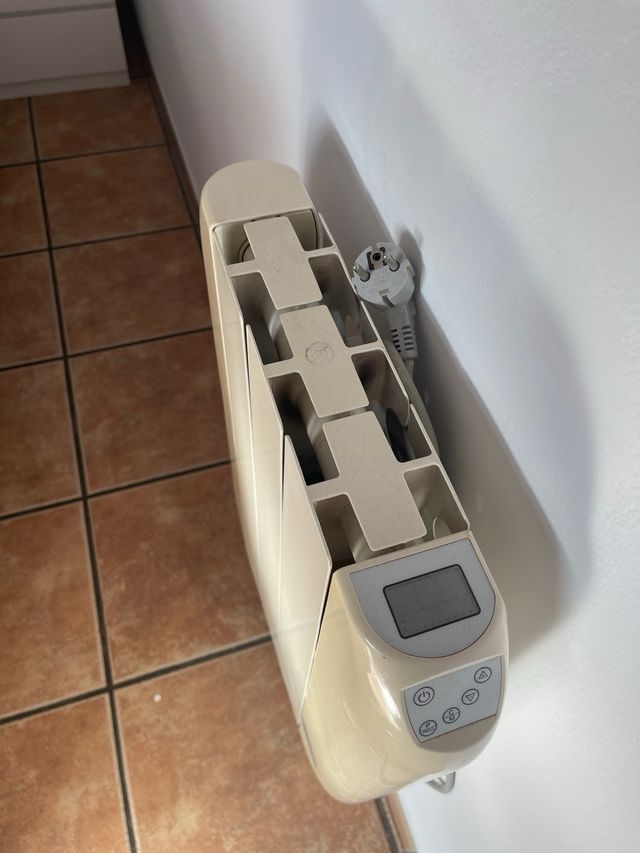 Radiador eléctrico 3 elementos blanco