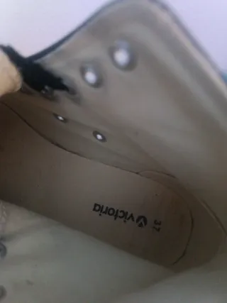 Zapatillas Victoria Botas Negras Talla 37