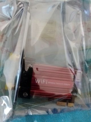 Tarjeta WiFi PCIe 2.4/5GHz y Bluetooth
